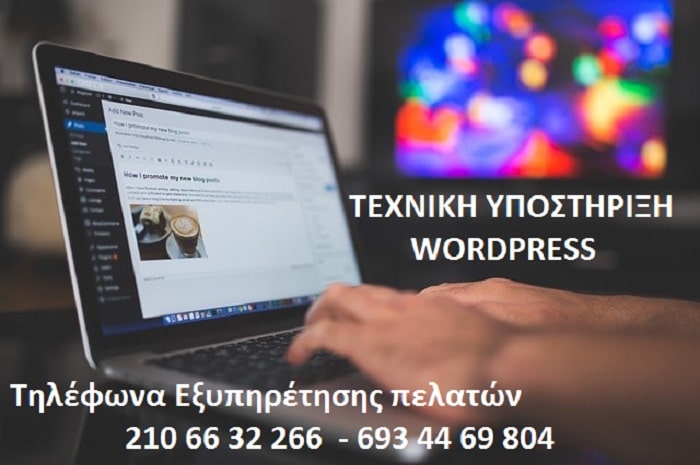 Τεχνική υποστήριξη wordpress